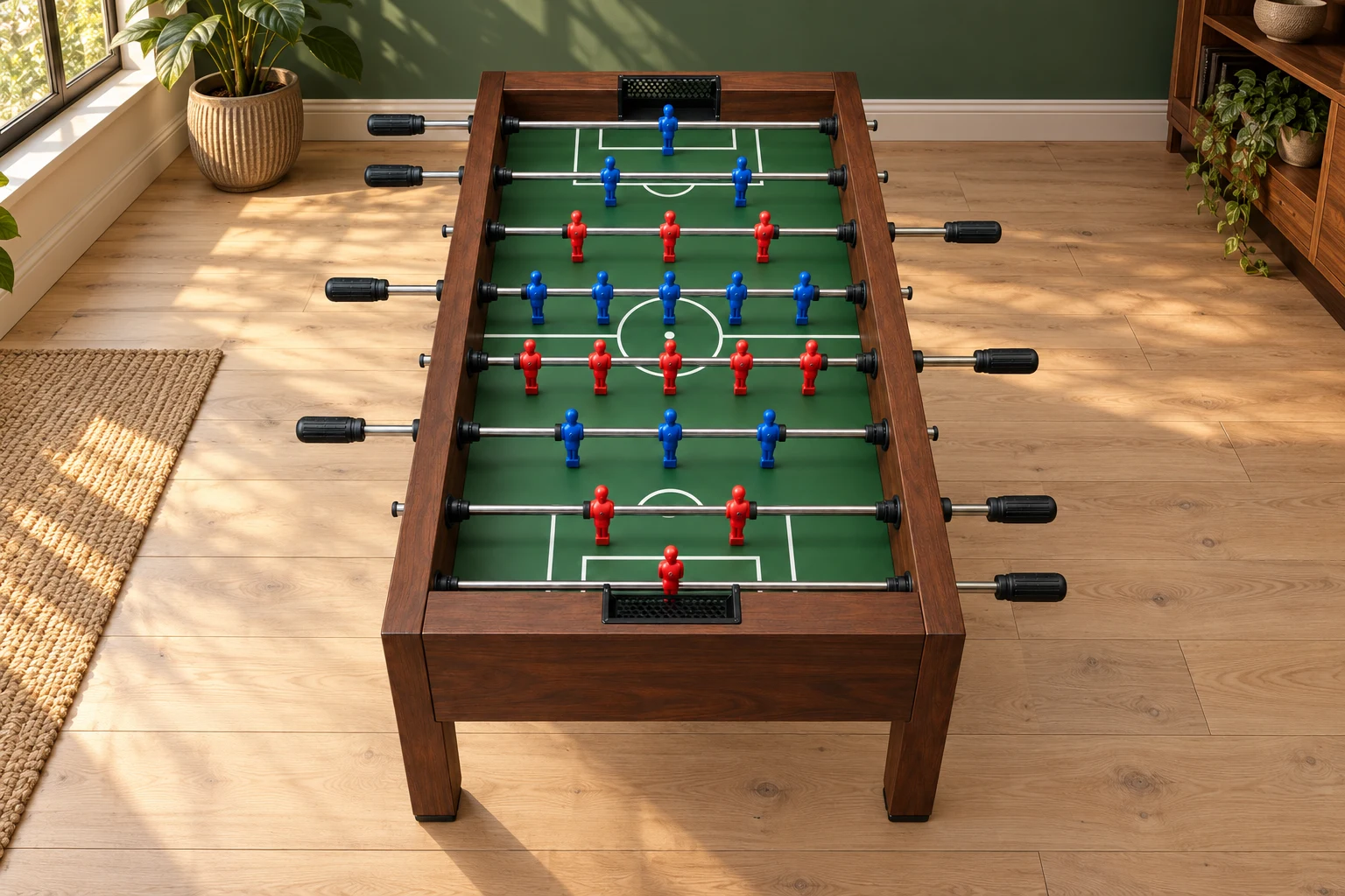 Table football equipment collection